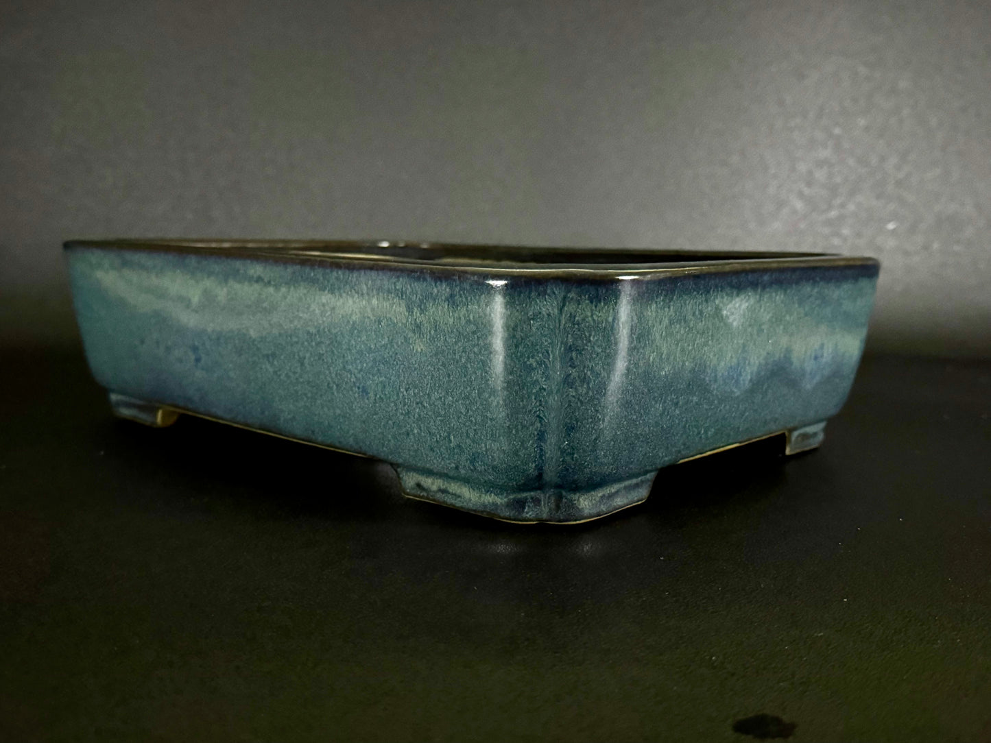 YAMAFUSA 4th Gen (YAMAFUSA KOIE 山房鯉江 aka SAMBO) – 常滑 – 36.0cm Rectangular Glazed