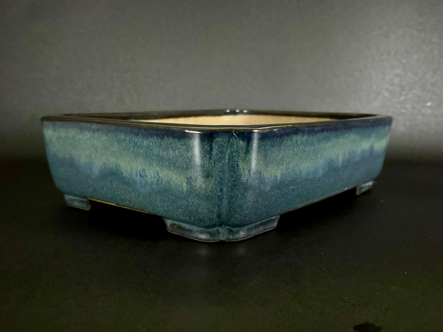 YAMAFUSA 4th Gen (YAMAFUSA KOIE 山房鯉江 aka SAMBO) – 常滑 – 36.0cm Rectangular Glazed