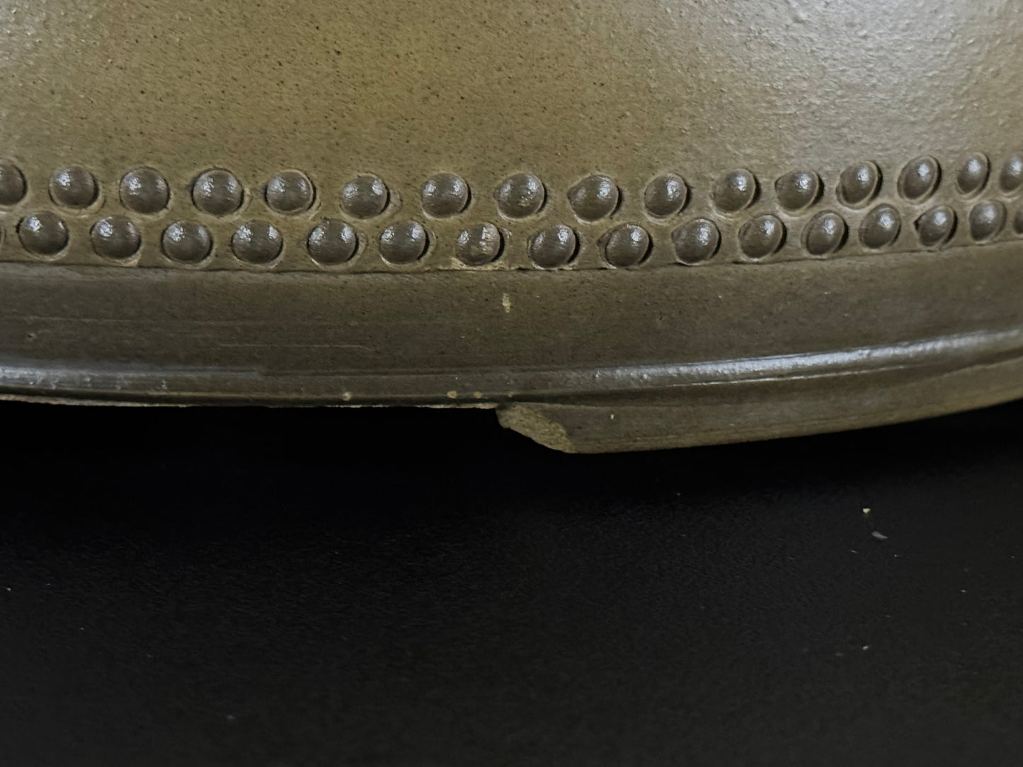 SANKEI 三景 – Tokoname 常滑市 – 39.4cm Round Drum 丸太鼓形 – Unglazed 無釉