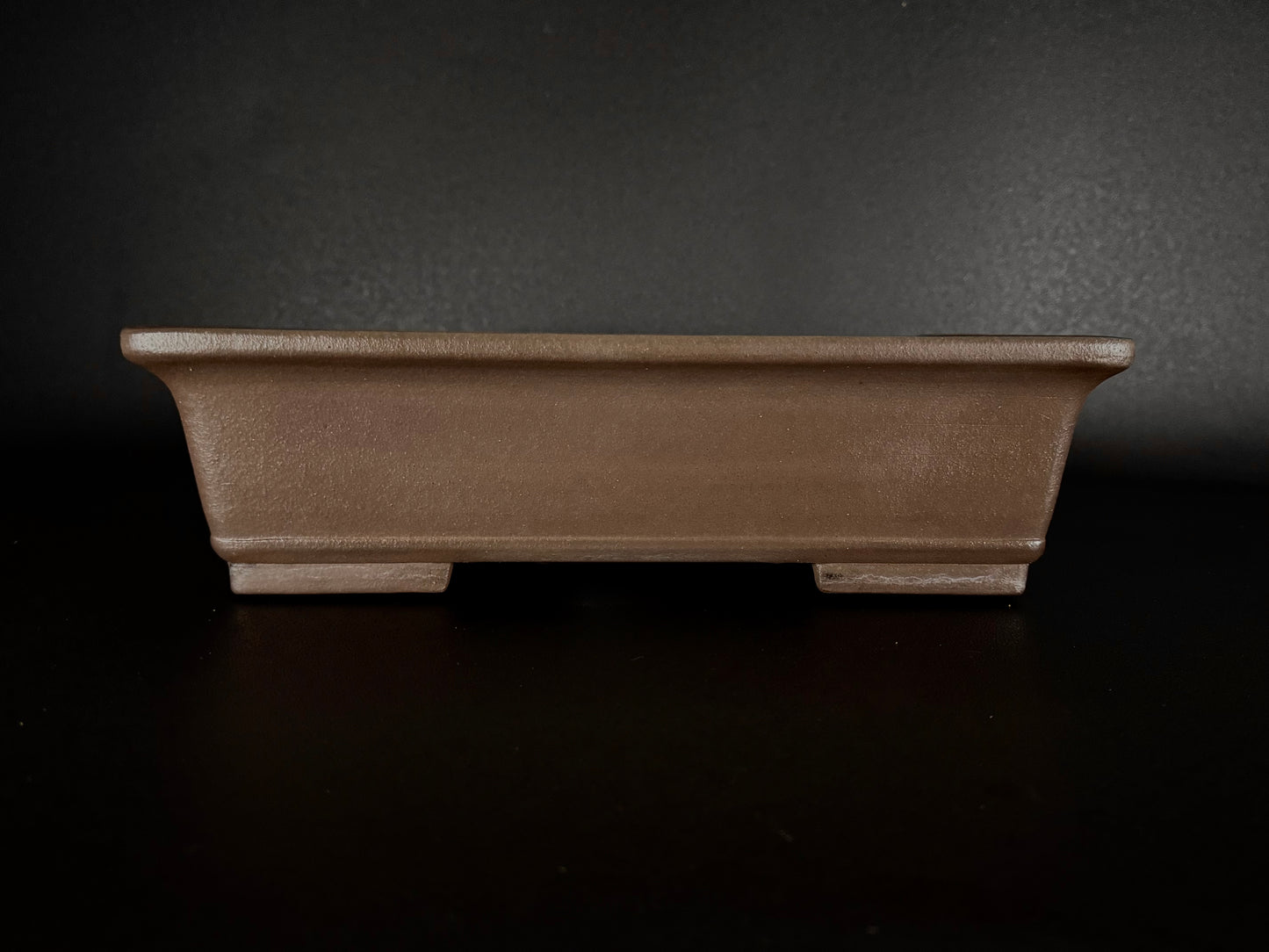 KISEN ( Kinsen Ikkodou 喜泉 壱光堂) 常滑 - 40.5cm Rectangular 長方鉢 – Unglazed 無釉