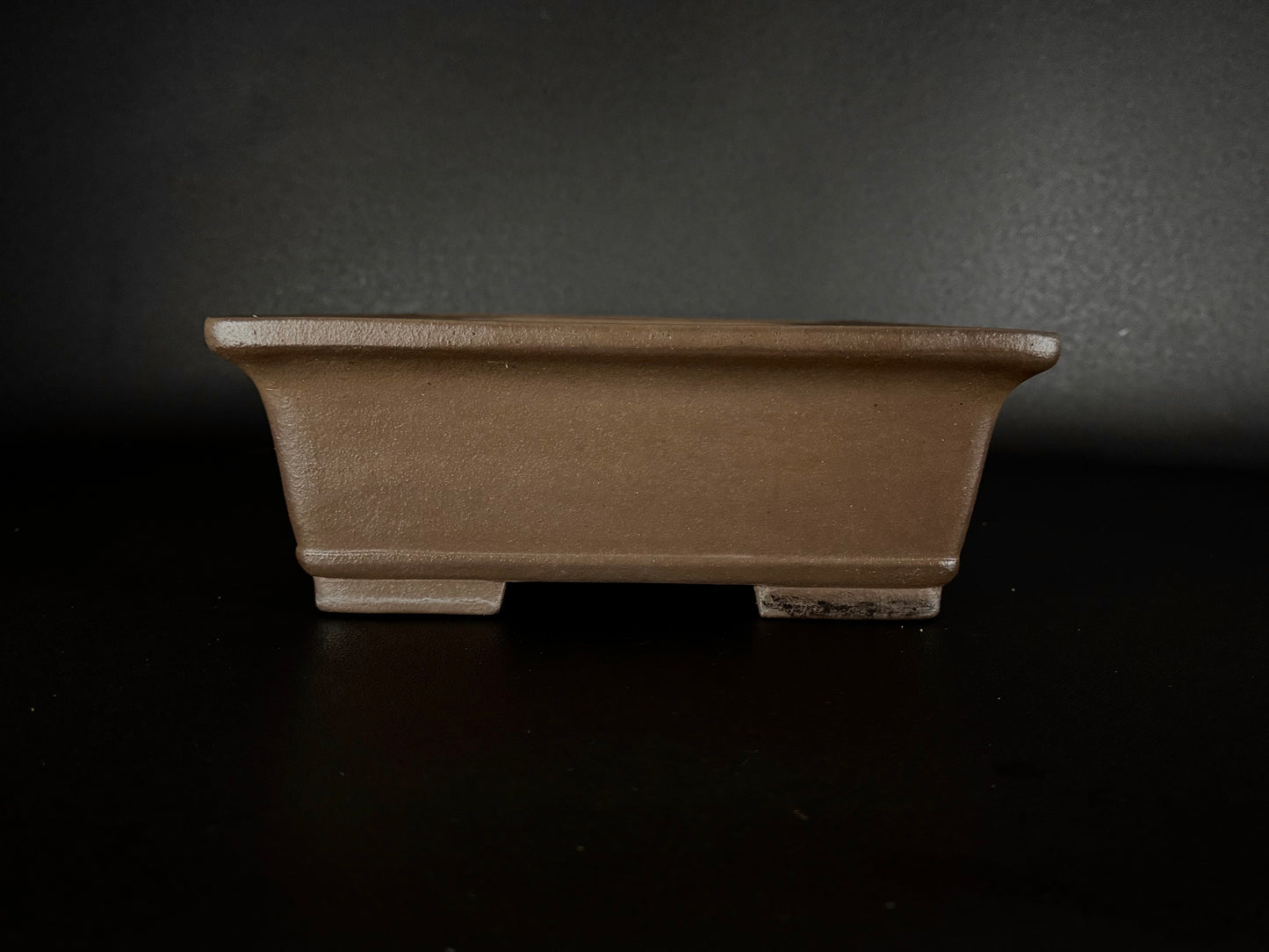 KISEN ( Kinsen Ikkodou 喜泉 壱光堂) 常滑 - 40.5cm Rectangular 長方鉢 – Unglazed 無釉