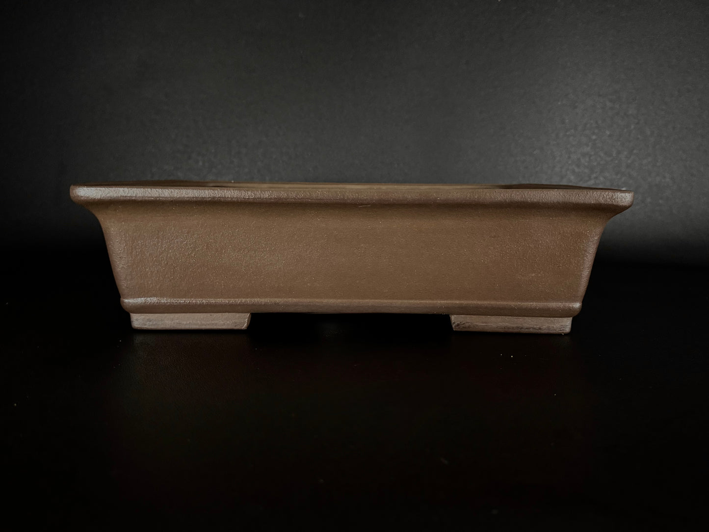 KISEN ( Kinsen Ikkodou 喜泉 壱光堂) 常滑 - 40.5cm Rectangular 長方鉢 – Unglazed 無釉