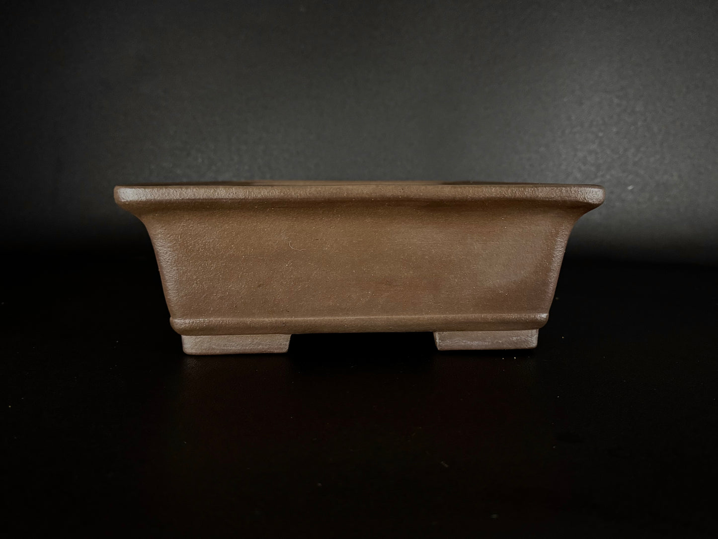 KISEN ( Kinsen Ikkodou 喜泉 壱光堂) 常滑 - 40.5cm Rectangular 長方鉢 – Unglazed 無釉
