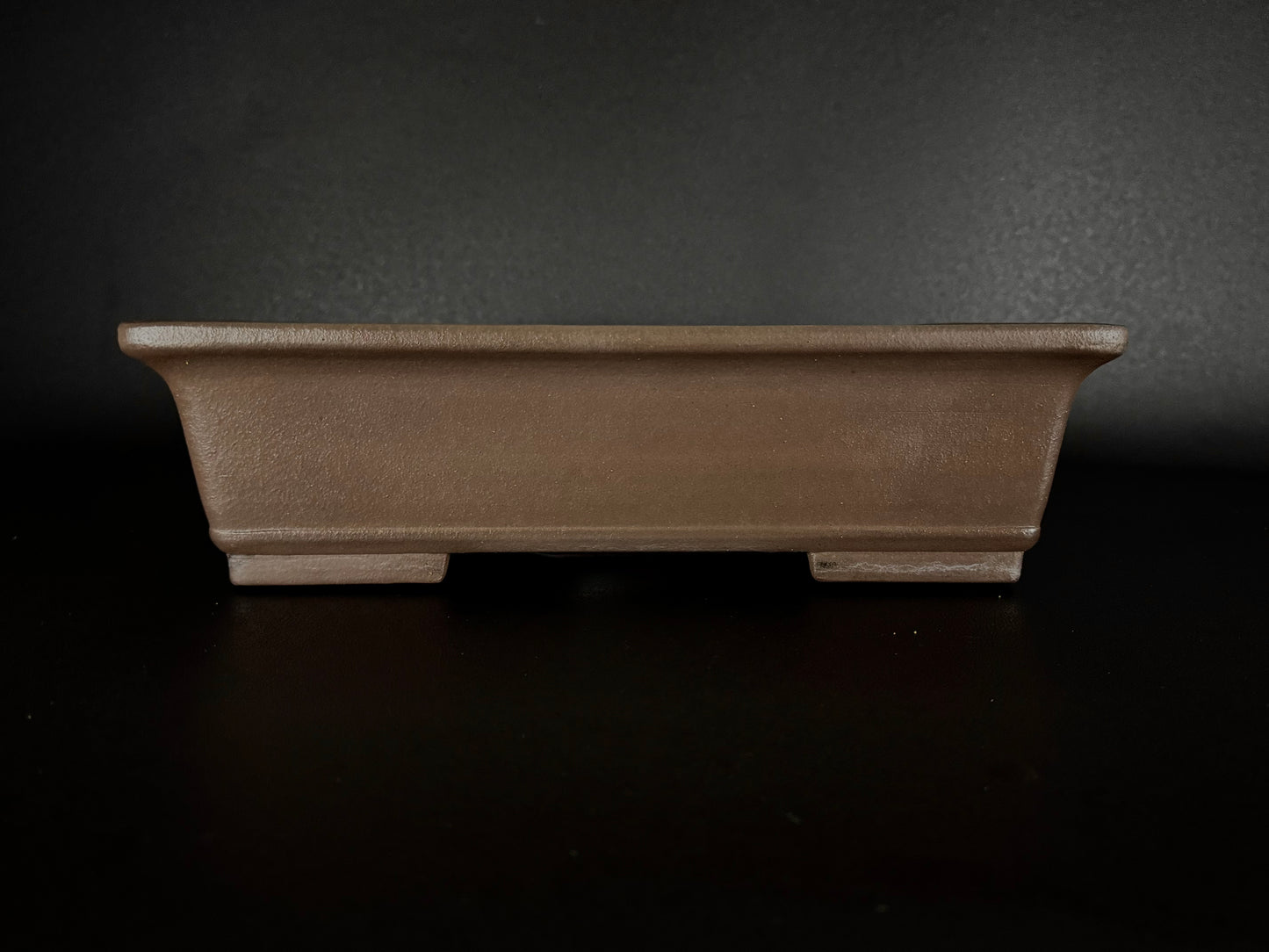 KISEN ( Kinsen Ikkodou 喜泉 壱光堂) 常滑 - 40.5cm Rectangular 長方鉢 – Unglazed 無釉