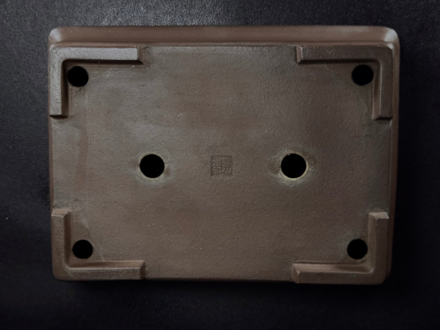 KISEN ( Kinsen Ikkodou 喜泉 壱光堂) 常滑 - 40.5cm Rectangular 長方鉢 – Unglazed 無釉