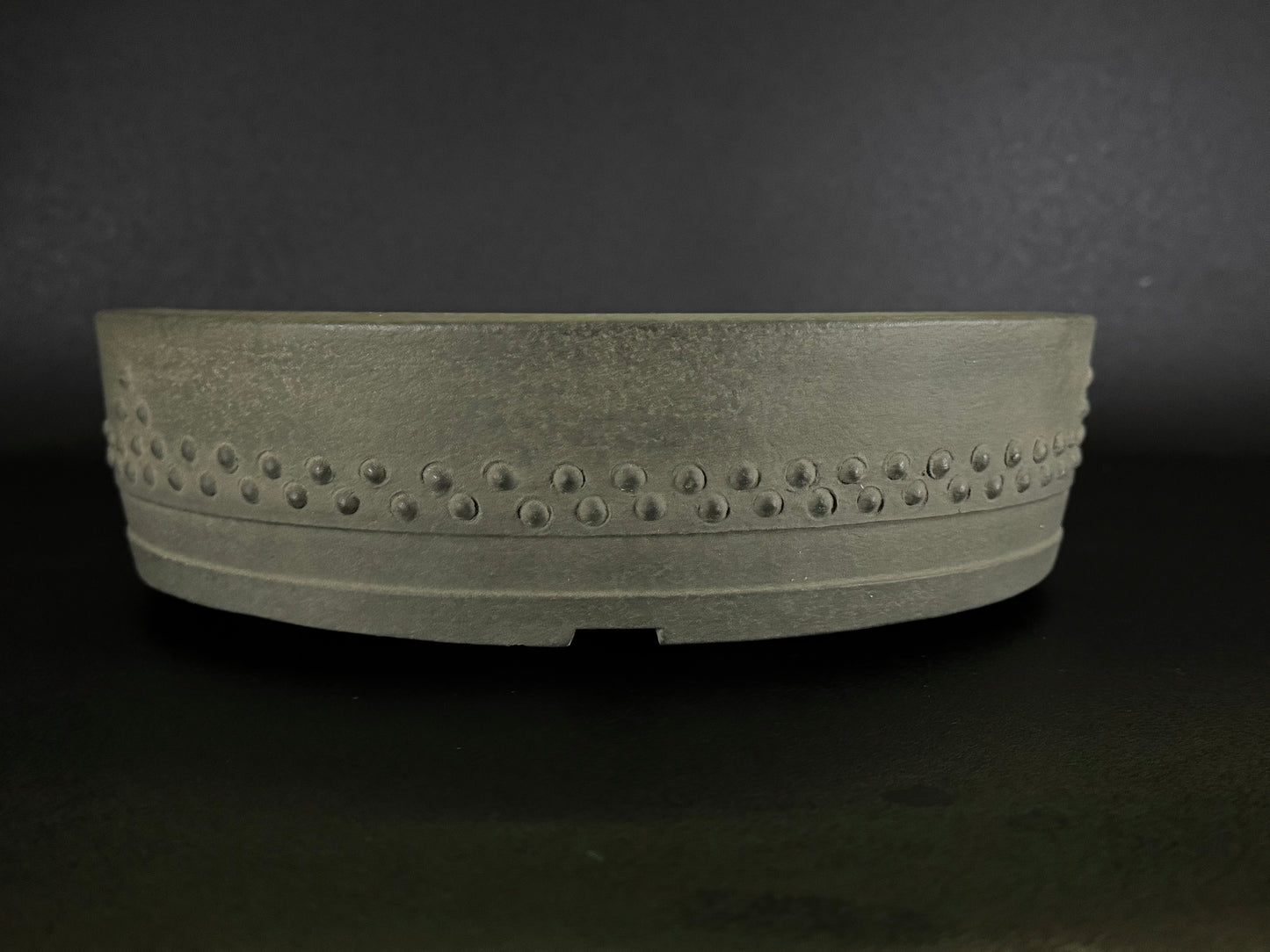 AIBA KOYO – Mr. AIBA Kouichirou（相場 恒一郎）– 常滑 - 32.5cm Round Drum 丸形・太鼓形 – Unglazed 無釉