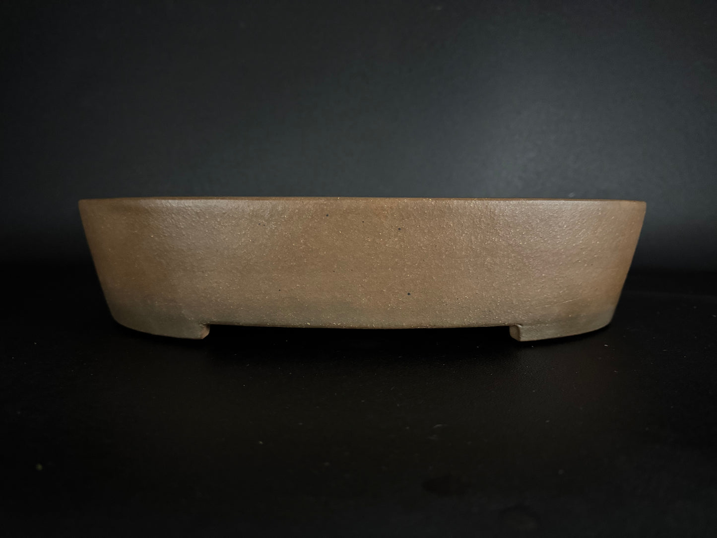SHOZAN 松山 – Watanabe Shozo 渡辺正三 - 常滑 - 44.0cm Oval 楕円鉢 – Unglazed 無釉