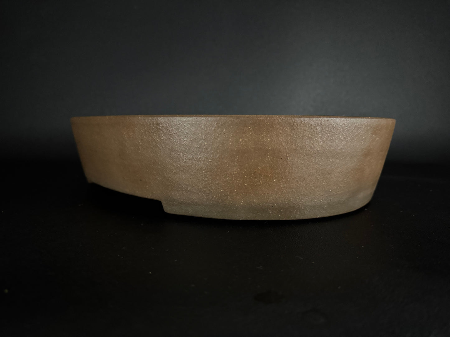 SHOZAN 松山 – Watanabe Shozo 渡辺正三 - 常滑 - 44.0cm Oval 楕円鉢 – Unglazed 無釉