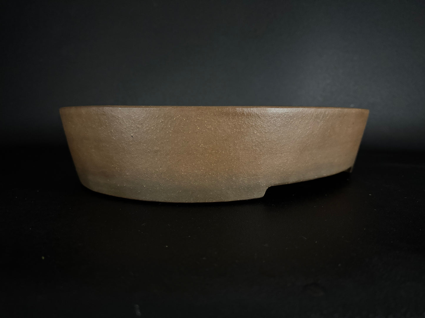 SHOZAN 松山 – Watanabe Shozo 渡辺正三 - 常滑 - 44.0cm Oval 楕円鉢 – Unglazed 無釉