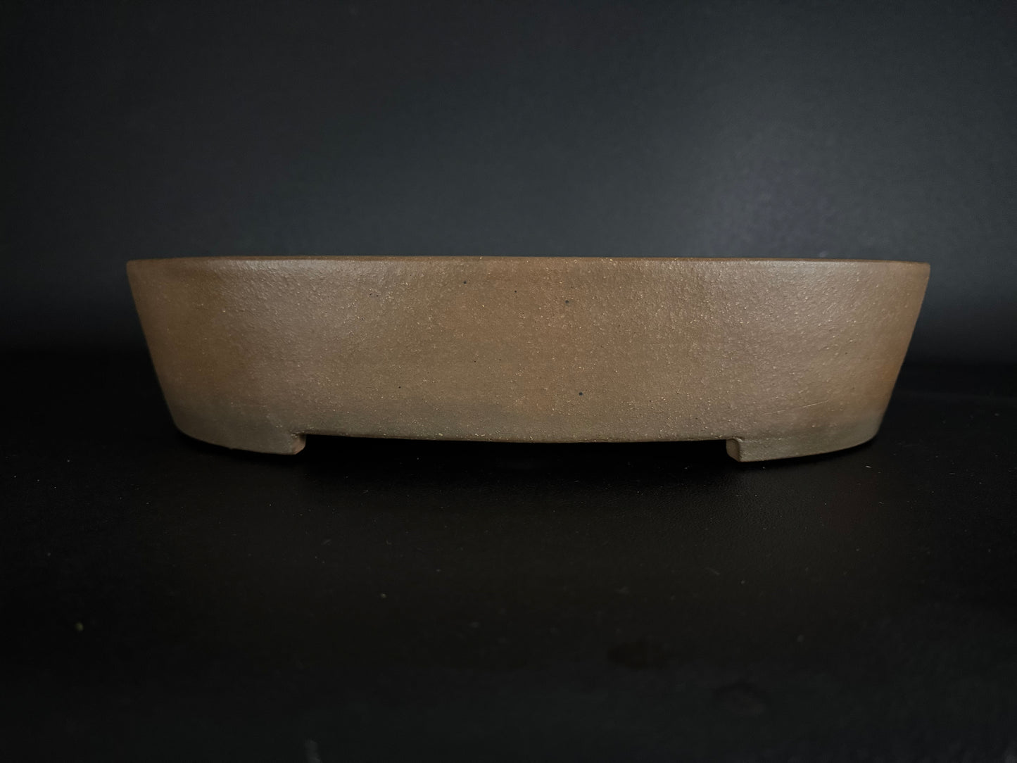 SHOZAN 松山 – Watanabe Shozo 渡辺正三 - 常滑 - 44.0cm Oval 楕円鉢 – Unglazed 無釉
