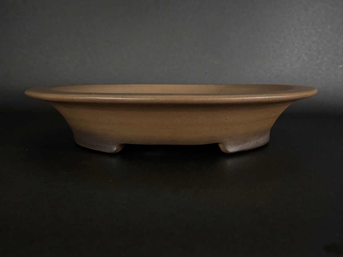 NAKANO GYOZAN 中野 行山 "Seal Only 印のみ" - 常滑 - 37.5cm Round 丸鉢 – Unglazed 無釉