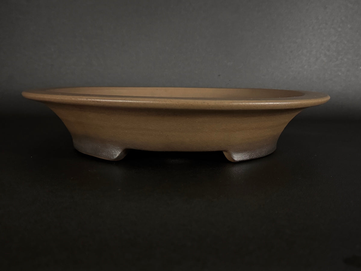 NAKANO GYOZAN 中野 行山 "Seal Only 印のみ" - 常滑 - 37.5cm Round 丸鉢 – Unglazed 無釉