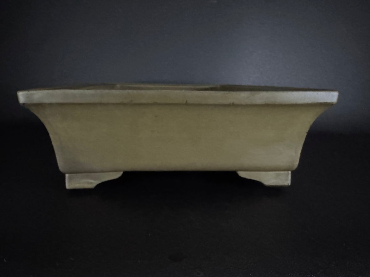 KEIZAN HISADA 久田桂山 – 2nd Generation 二代 – Hisada Sadao 久田貞雄 – Seal only 印のみ - 常滑 - 47.8cm Rectangular 長方形 – Unglazed 無釉