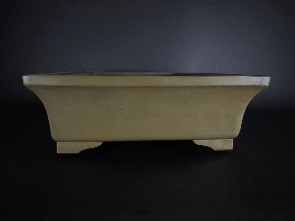 KEIZAN HISADA 久田桂山 – 2nd Generation 二代 – Hisada Sadao 久田貞雄 – Seal only 印のみ - 常滑 - 47.8cm Rectangular 長方形 – Unglazed 無釉