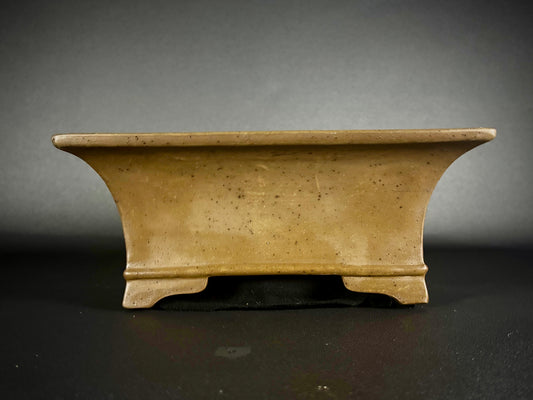 IZUMI-ya Matsushita Masuo 泉屋 松下益夫 (aka SENGO/Zenigo 泉古) - 常滑 -  33.4cm rectangular, unglazed.