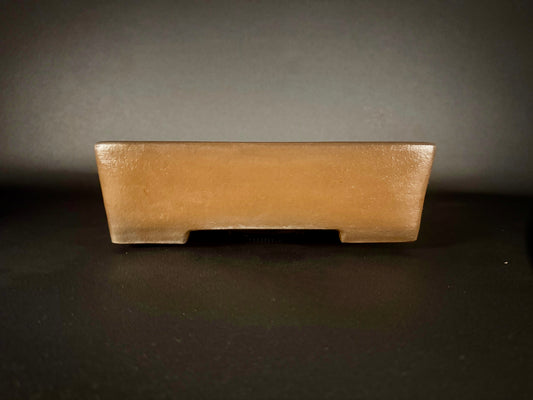 NAKANO GYOZAN 中野 行山 "Hand signed 爪描き" - 常滑 - 29.0cm Rectangular