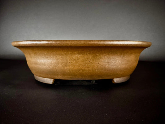 GYOZAN 1St Gen (Nakano Yukizyou “中野行常”) "Hand signed 爪描き" - 常滑 – 48.5cm Oval Large