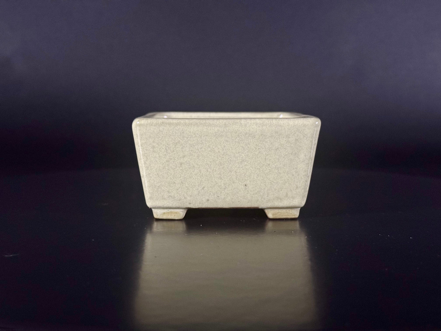 Yamafusa’s Wife (Housyu Otorifune) – 常滑 –  8.9cm Square Cream Glazed