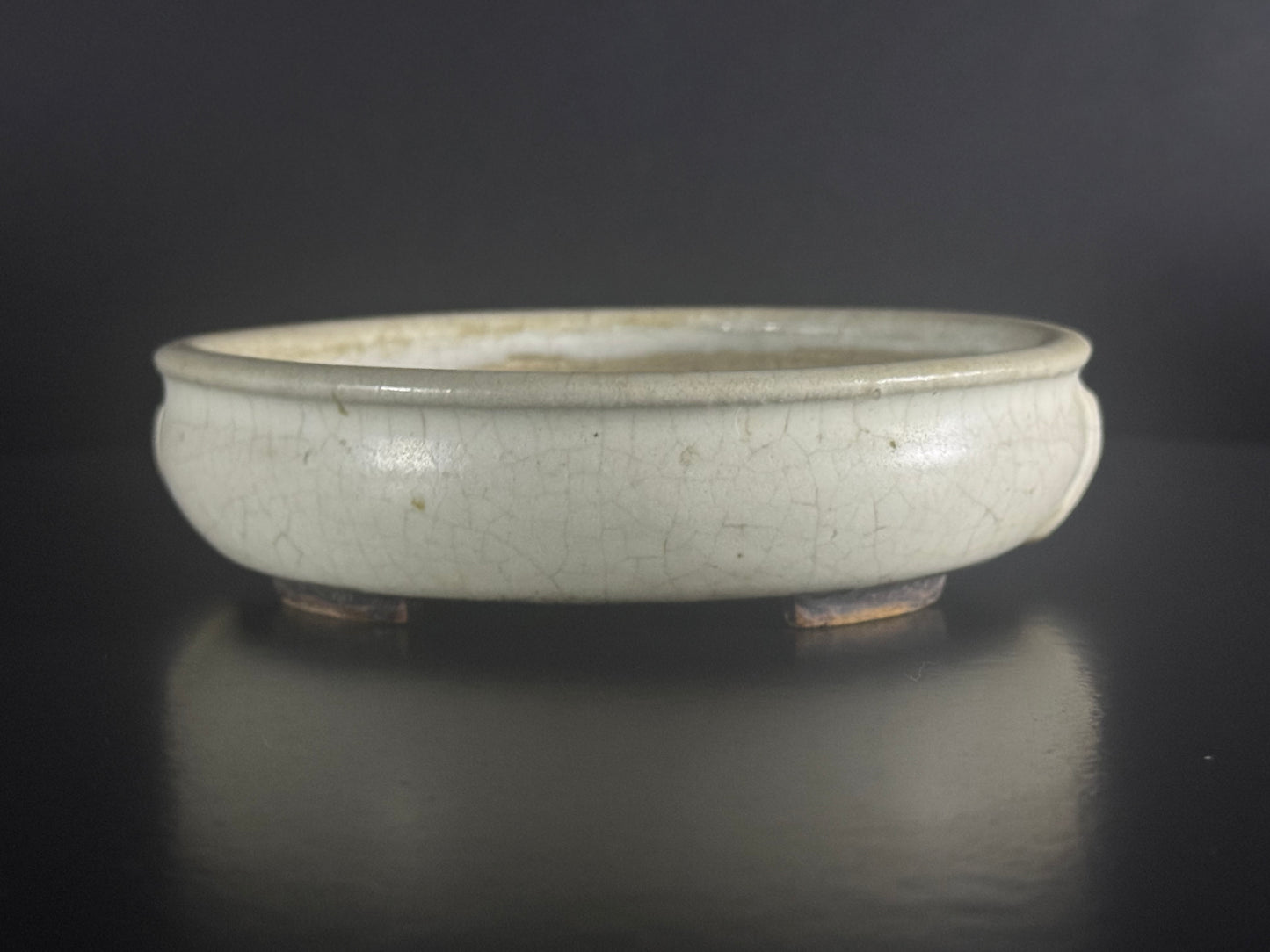 Heian Kōsen (平安香泉, Hashimoto Yoshikazu 橋本義一, 1933–2014) - 京都 – 13.3cm Oval Shape Not for Sale.