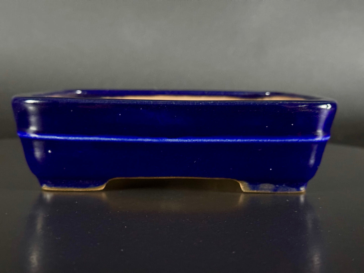 YAMAFUSA 4th Gen (YAMAFUSA KOIE 山房鯉江 / SAMBO 三方) – 常滑 – 16.1cm Rectangular 長方形盆栽鉢