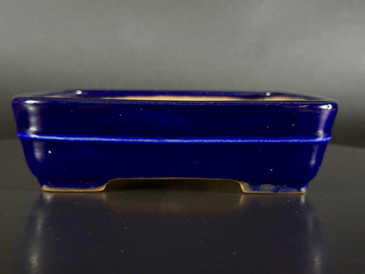YAMAFUSA 4th Gen (YAMAFUSA KOIE 山房鯉江 / SAMBO 三方) – 常滑 – 16.1cm Rectangular 長方形盆栽鉢