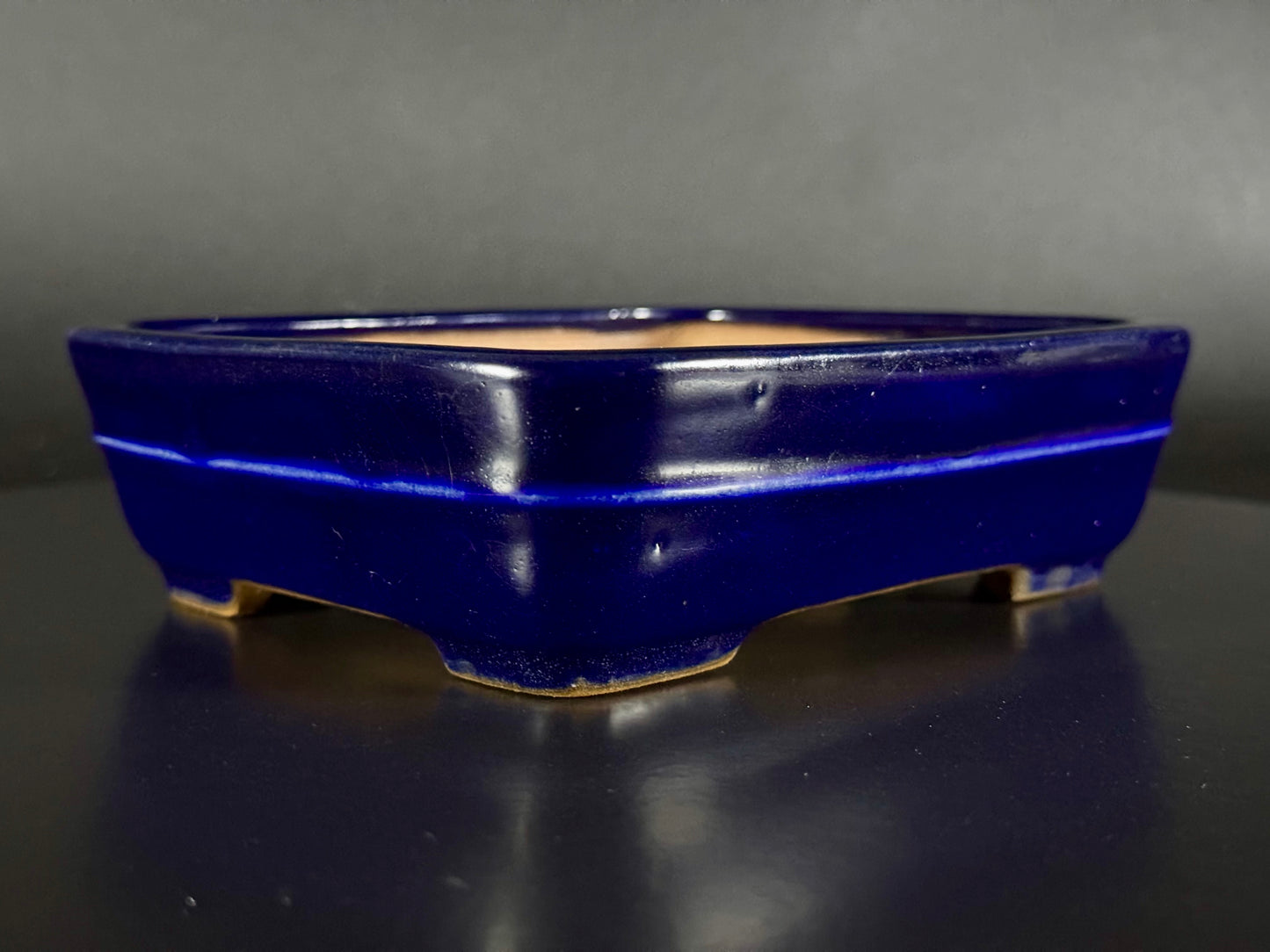 YAMAFUSA 4th Gen (YAMAFUSA KOIE 山房鯉江 / SAMBO 三方) – 常滑 – 16.1cm Rectangular 長方形盆栽鉢