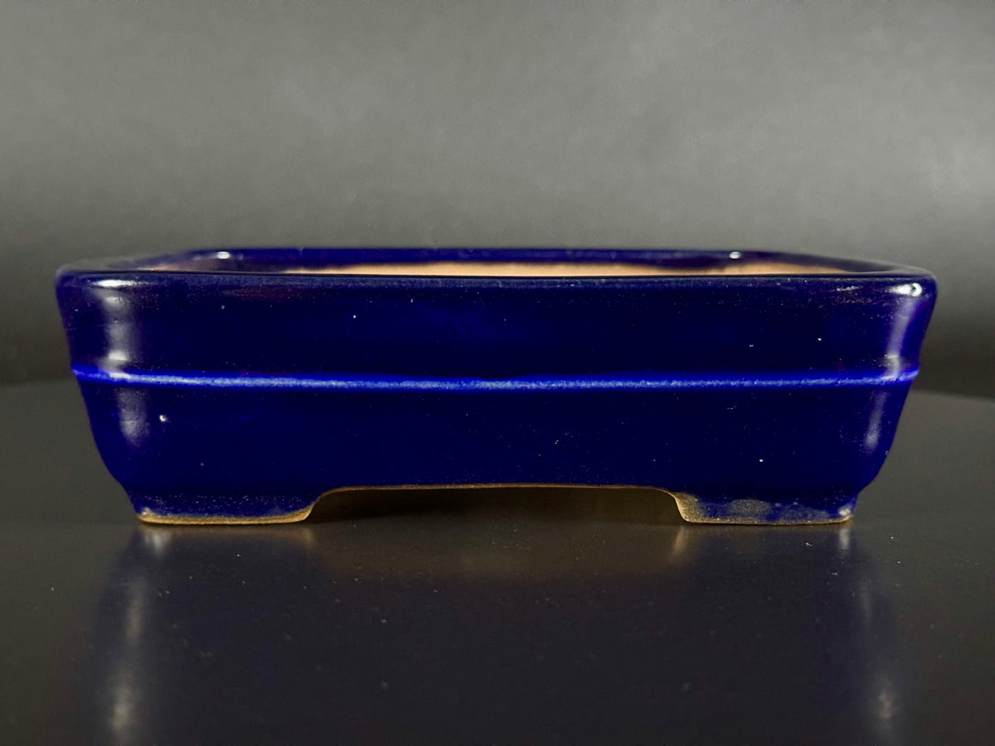 YAMAFUSA 4th Gen (YAMAFUSA KOIE 山房鯉江 / SAMBO 三方) – 常滑 – 16.1cm Rectangular 長方形盆栽鉢