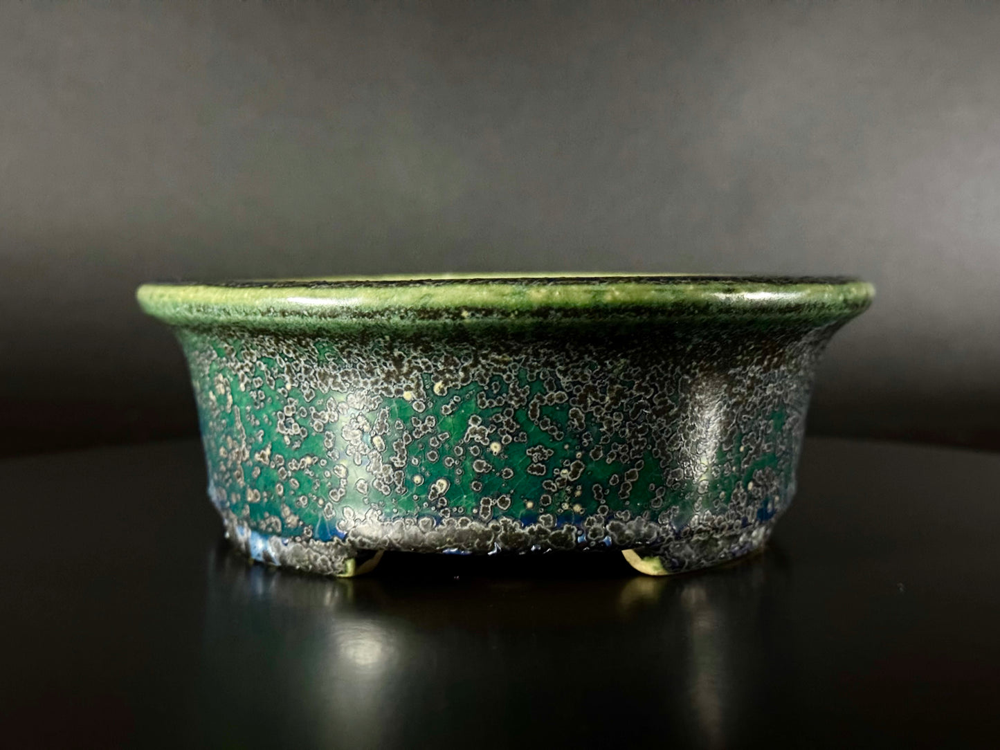 AIBA KOYO – Mr. AIBA Kouichirou（相場 恒一郎）– 常滑 - 20.3 cm Oval Style Glazed 楕円鉢 施釉