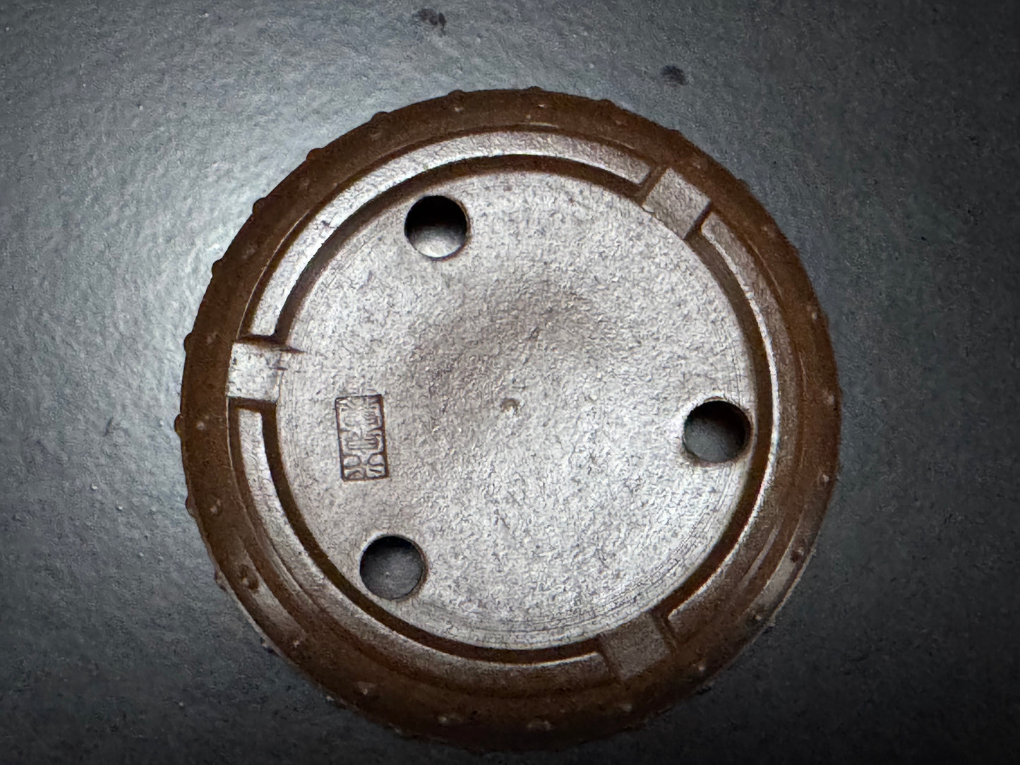 Kousen 光泉 - 常滑 – 10.6cm Round Drum  Unglazed 丸鉢・無釉 shallow profile