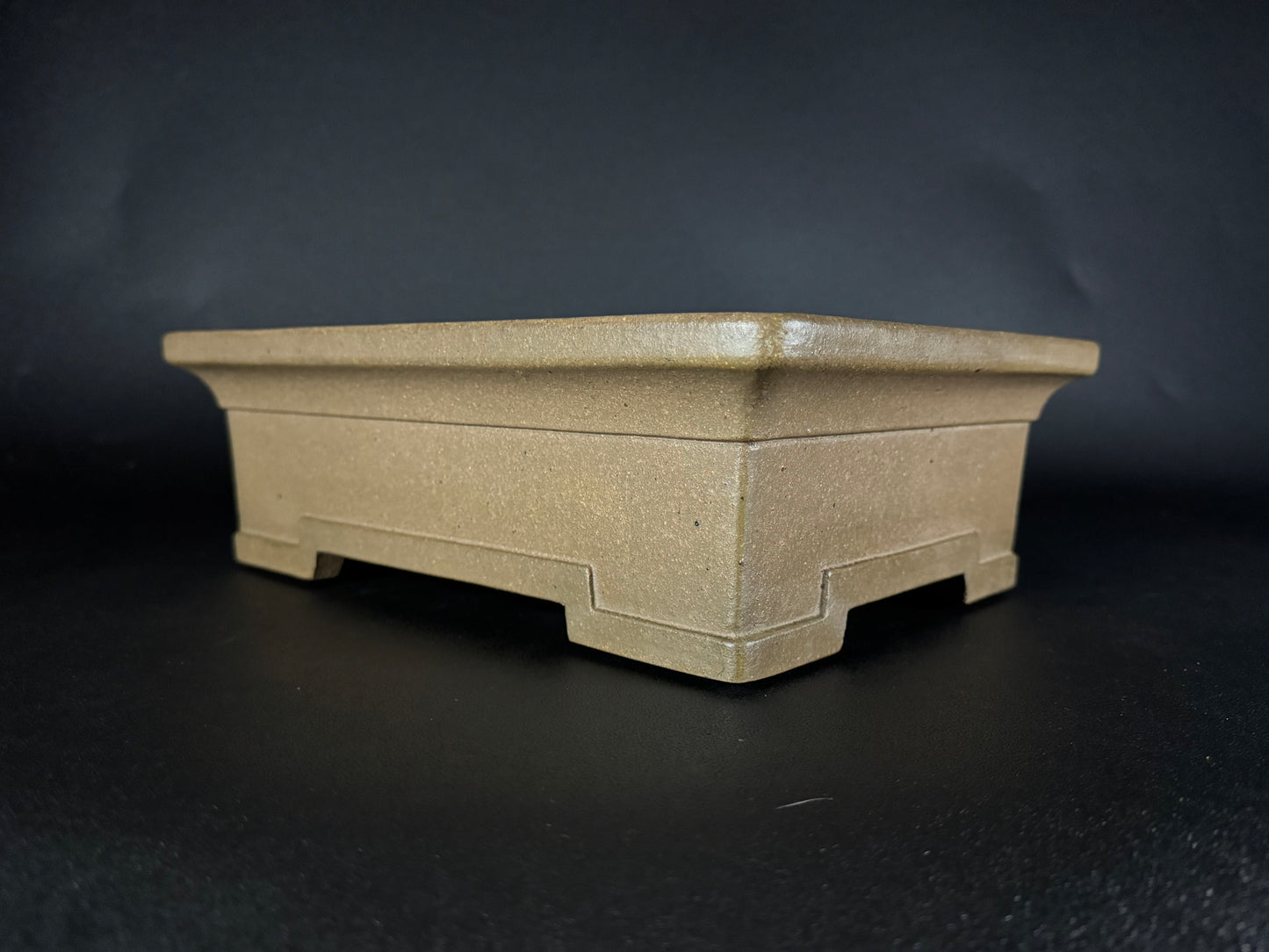 YAMAAKI 山秋 – 2nd Generation (Kataoka Sadamitsu 片岡貞光 / Koshosen 小松泉) - 常滑 - 32.6cm Rectangular Unglazed 長方形鉢-無釉