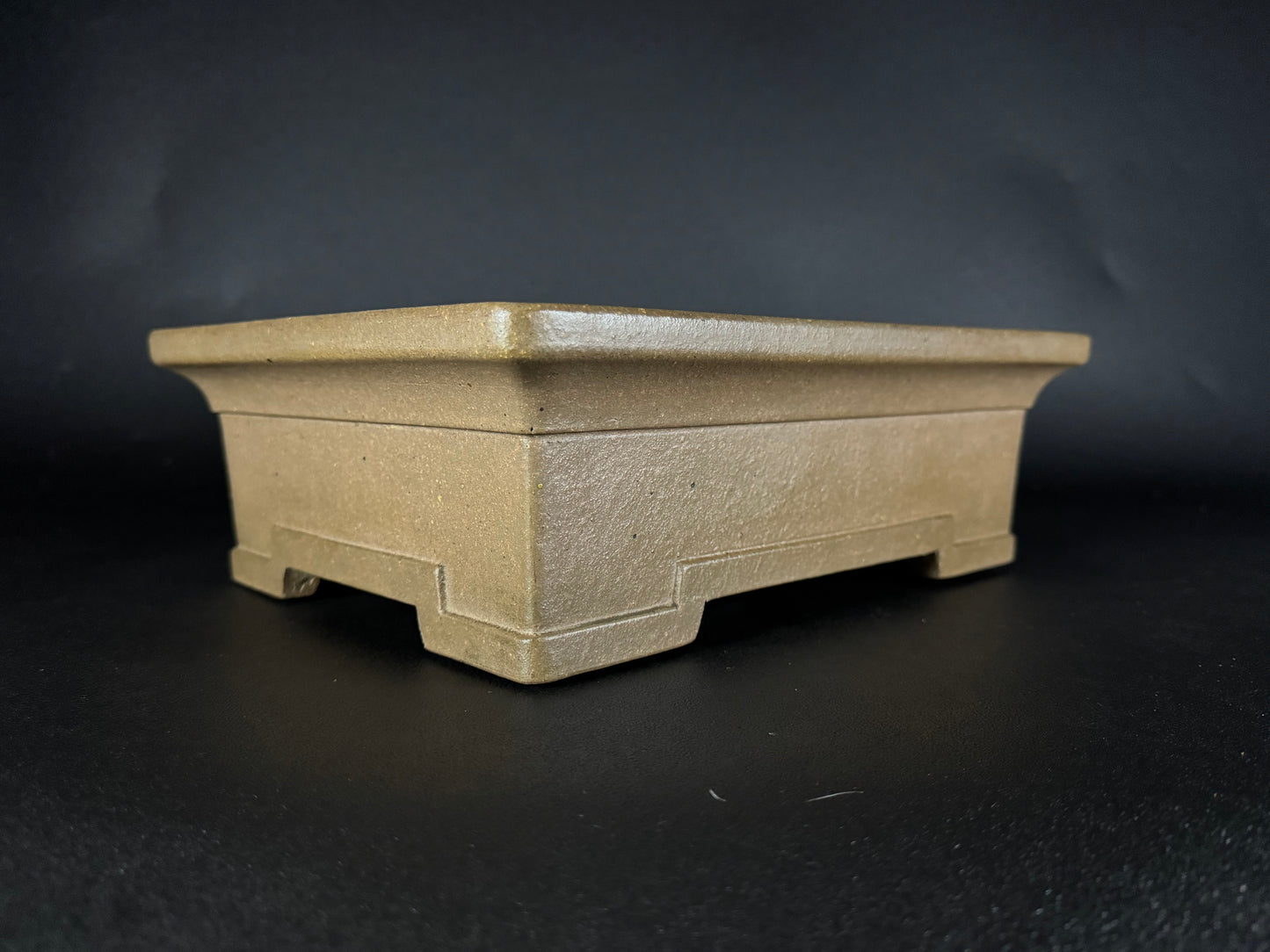 YAMAAKI 山秋 – 2nd Generation (Kataoka Sadamitsu 片岡貞光 / Koshosen 小松泉) - 常滑 - 32.6cm Rectangular Unglazed 長方形鉢-無釉
