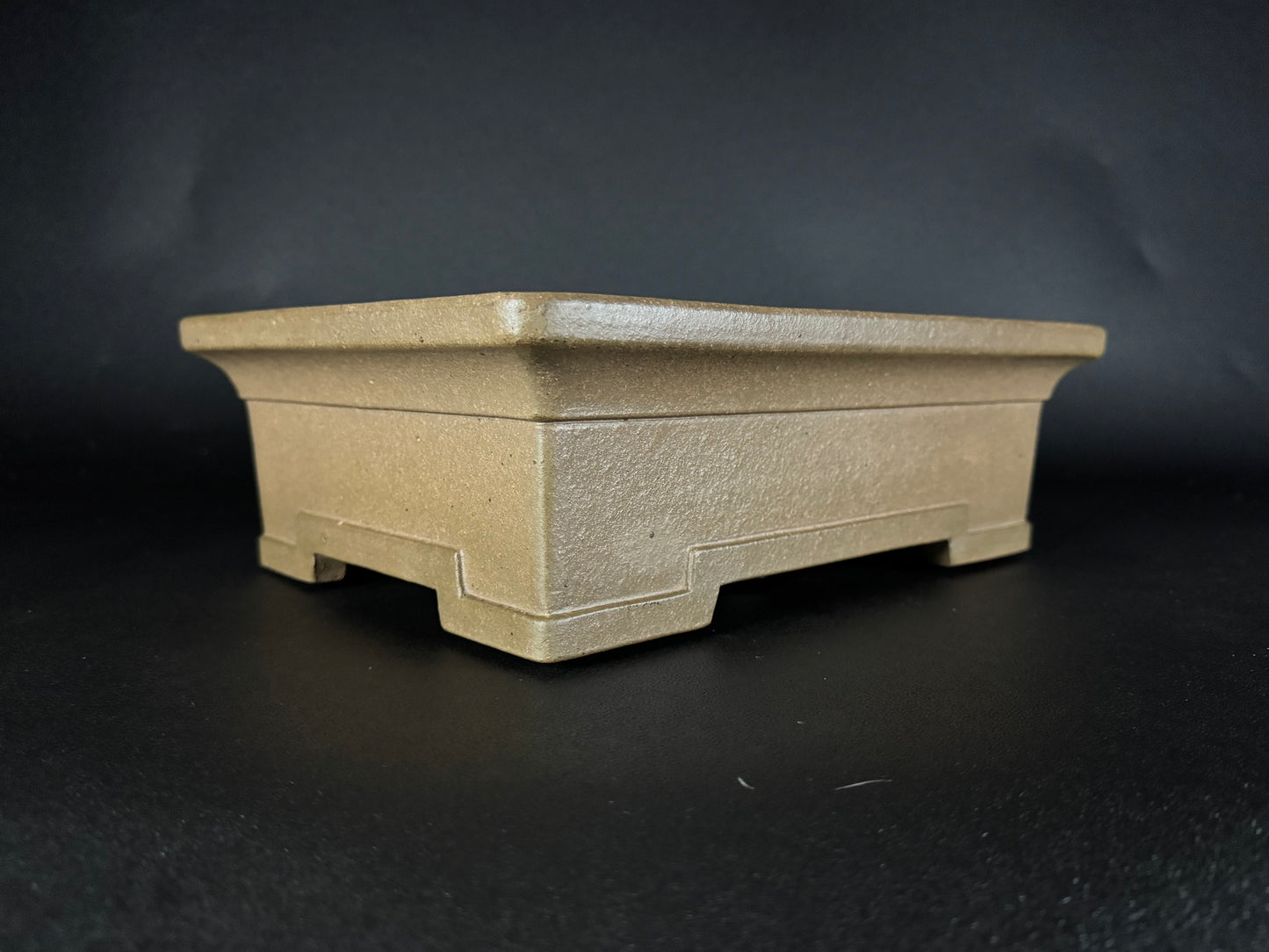 YAMAAKI 山秋 – 2nd Generation (Kataoka Sadamitsu 片岡貞光 / Koshosen 小松泉) - 常滑 - 32.6cm Rectangular Unglazed 長方形鉢-無釉