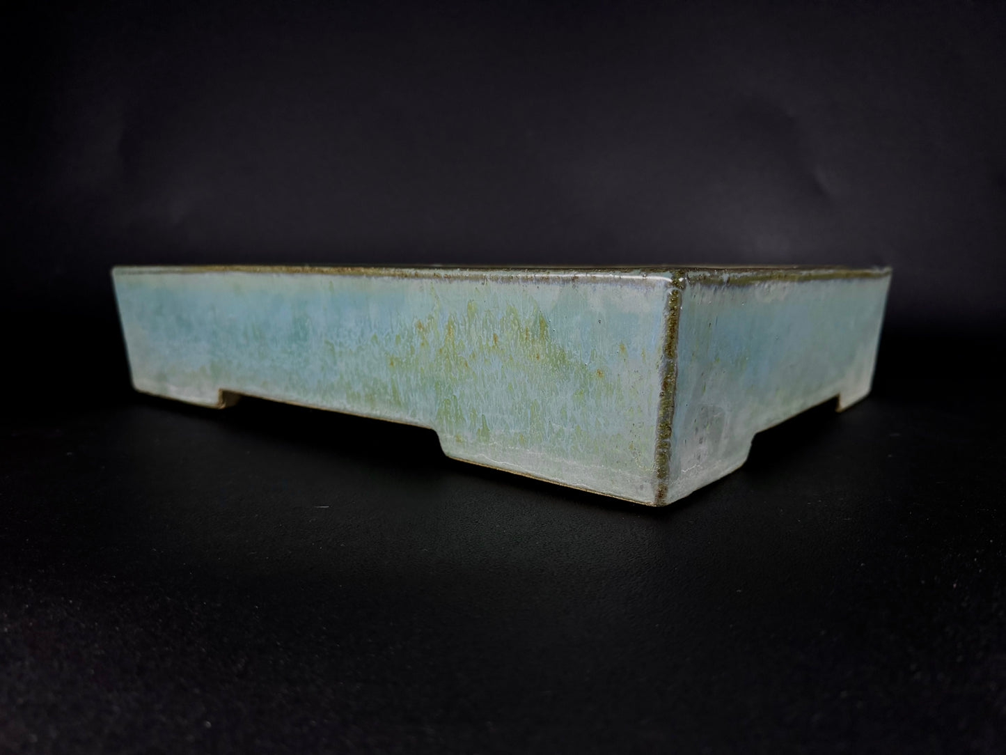 HARUMATSU 3rd Gen (Harumatsu Rokumisai / 春松・六味斎 三代目) – 瀬戸市 – 41.5cm Rectangular Glazed
