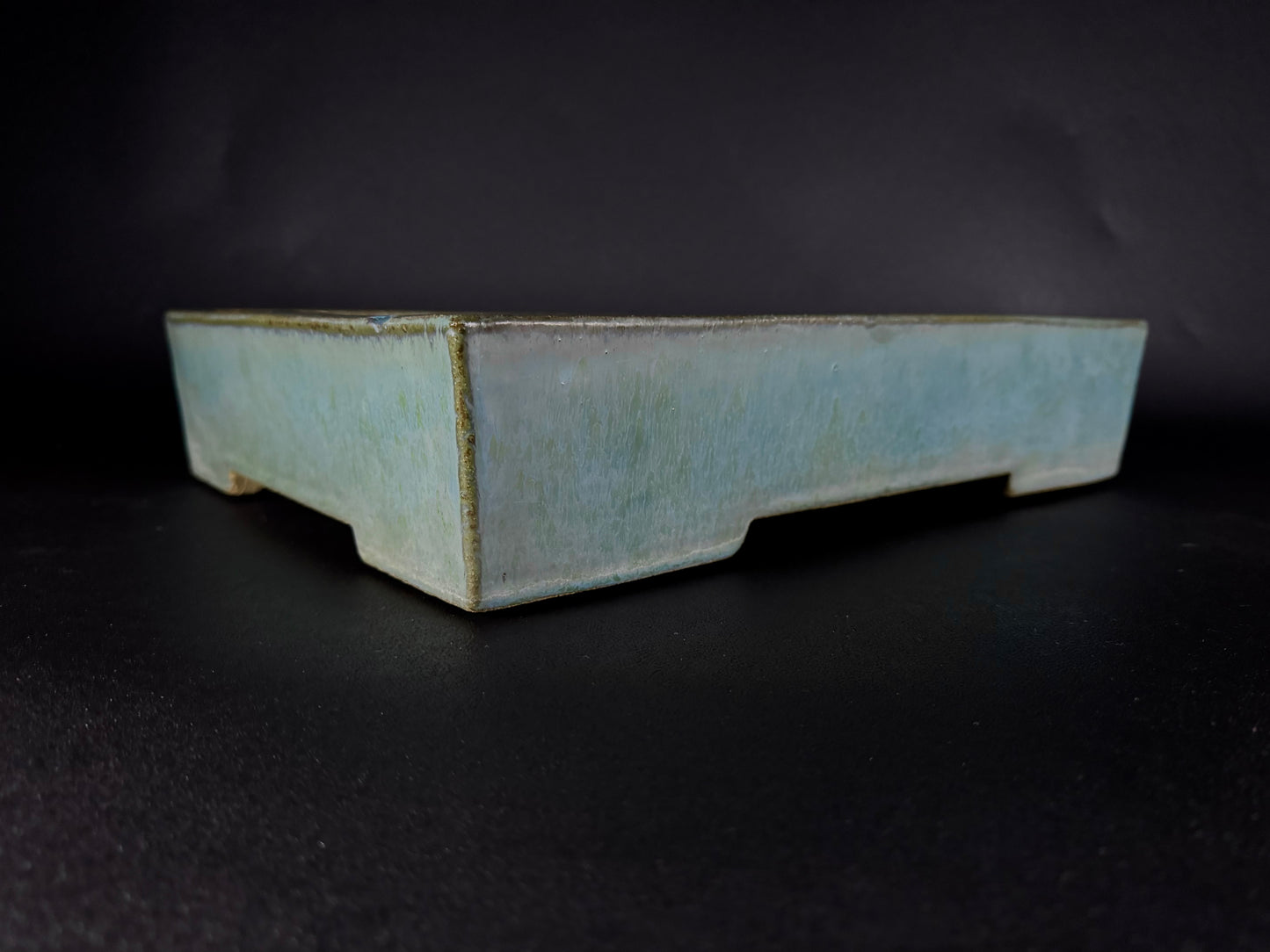 HARUMATSU 3rd Gen (Harumatsu Rokumisai / 春松・六味斎 三代目) – 瀬戸市 – 41.5cm Rectangular Glazed