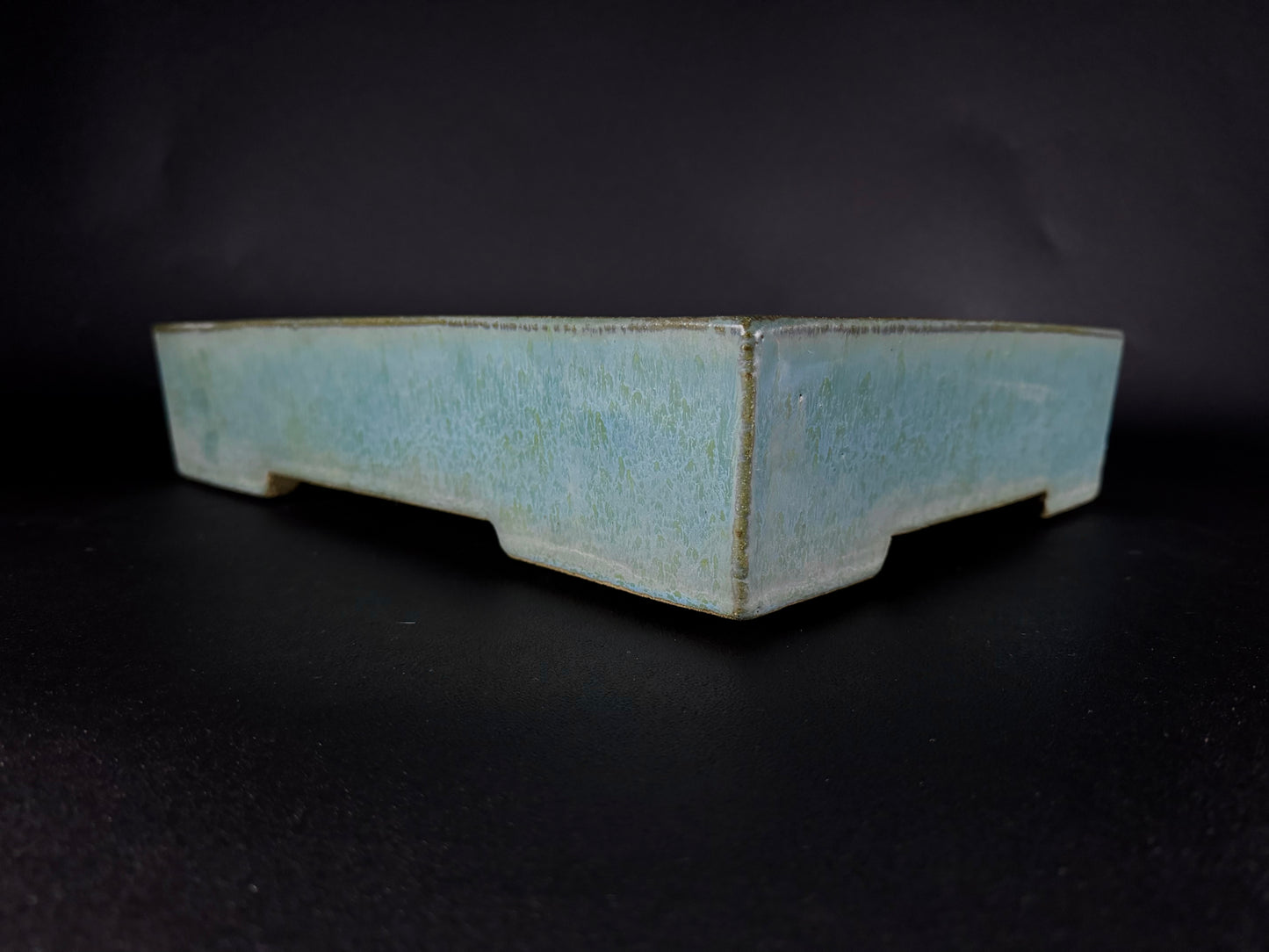 HARUMATSU 3rd Gen (Harumatsu Rokumisai / 春松・六味斎 三代目) – 瀬戸市 – 41.5cm Rectangular Glazed