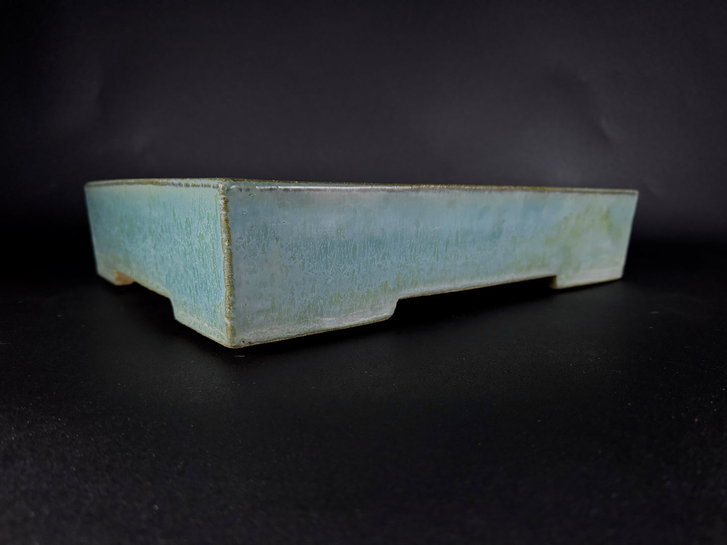 HARUMATSU 3rd Gen (Harumatsu Rokumisai / 春松・六味斎 三代目) – 瀬戸市 – 41.5cm Rectangular Glazed