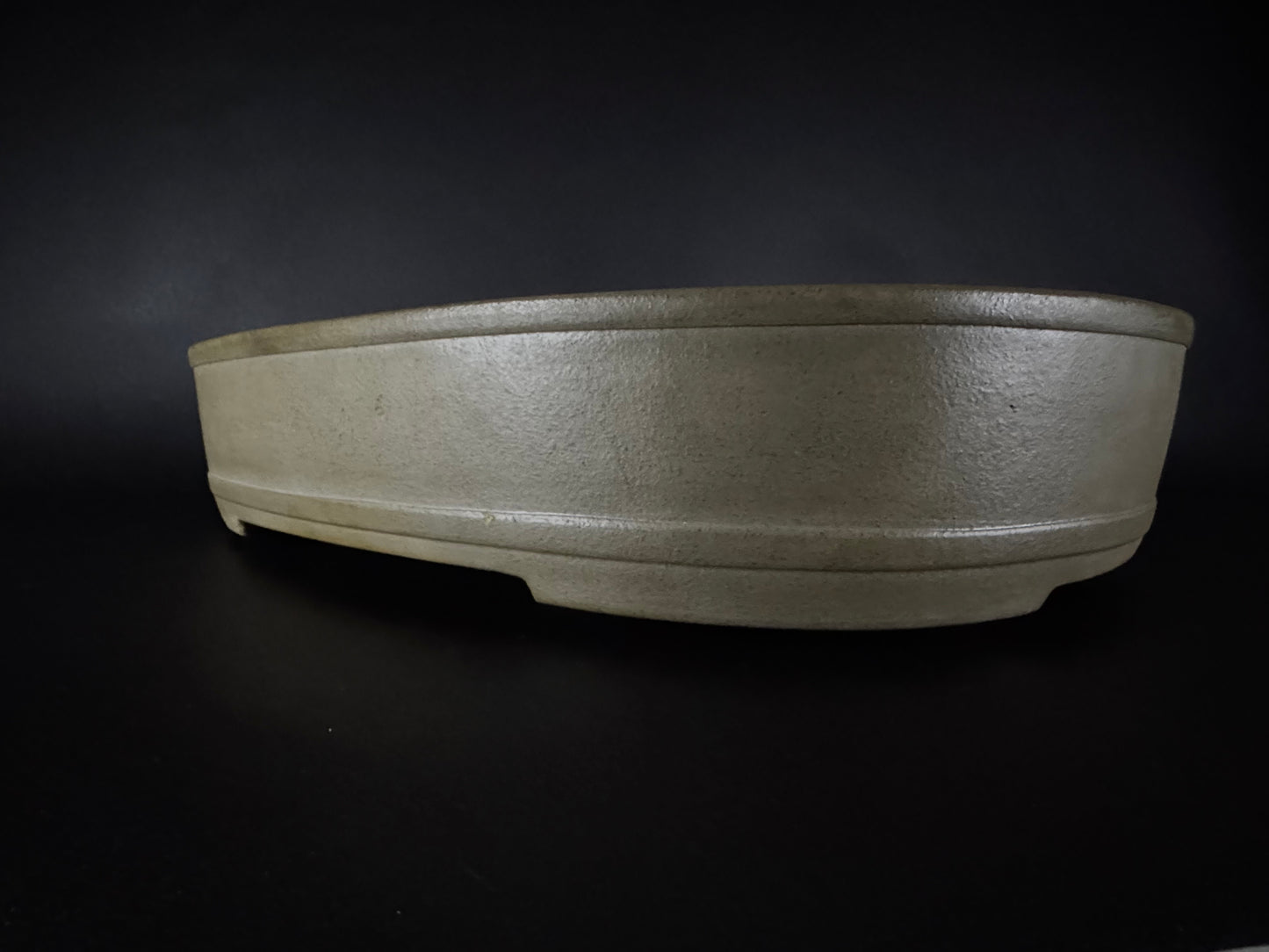 KEIZAN HISADA 久山 桂山 - Seal only 印のみ - 常滑 - 58.5cm Oval / Rounded Rectangle (楕円・長楕円) Unglazed (無釉)