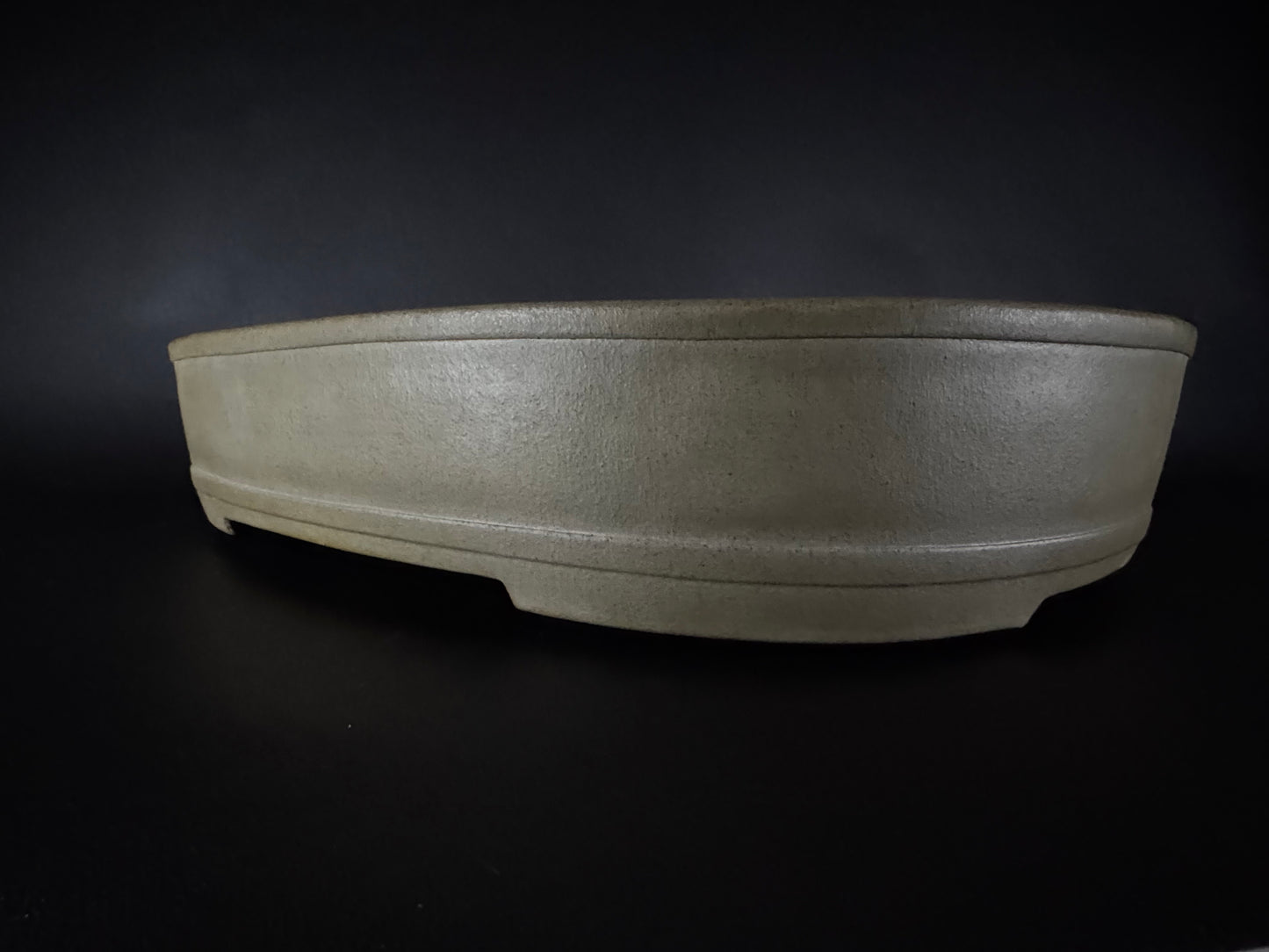 KEIZAN HISADA 久山 桂山 - Seal only 印のみ - 常滑 - 58.5cm Oval / Rounded Rectangle (楕円・長楕円) Unglazed (無釉)
