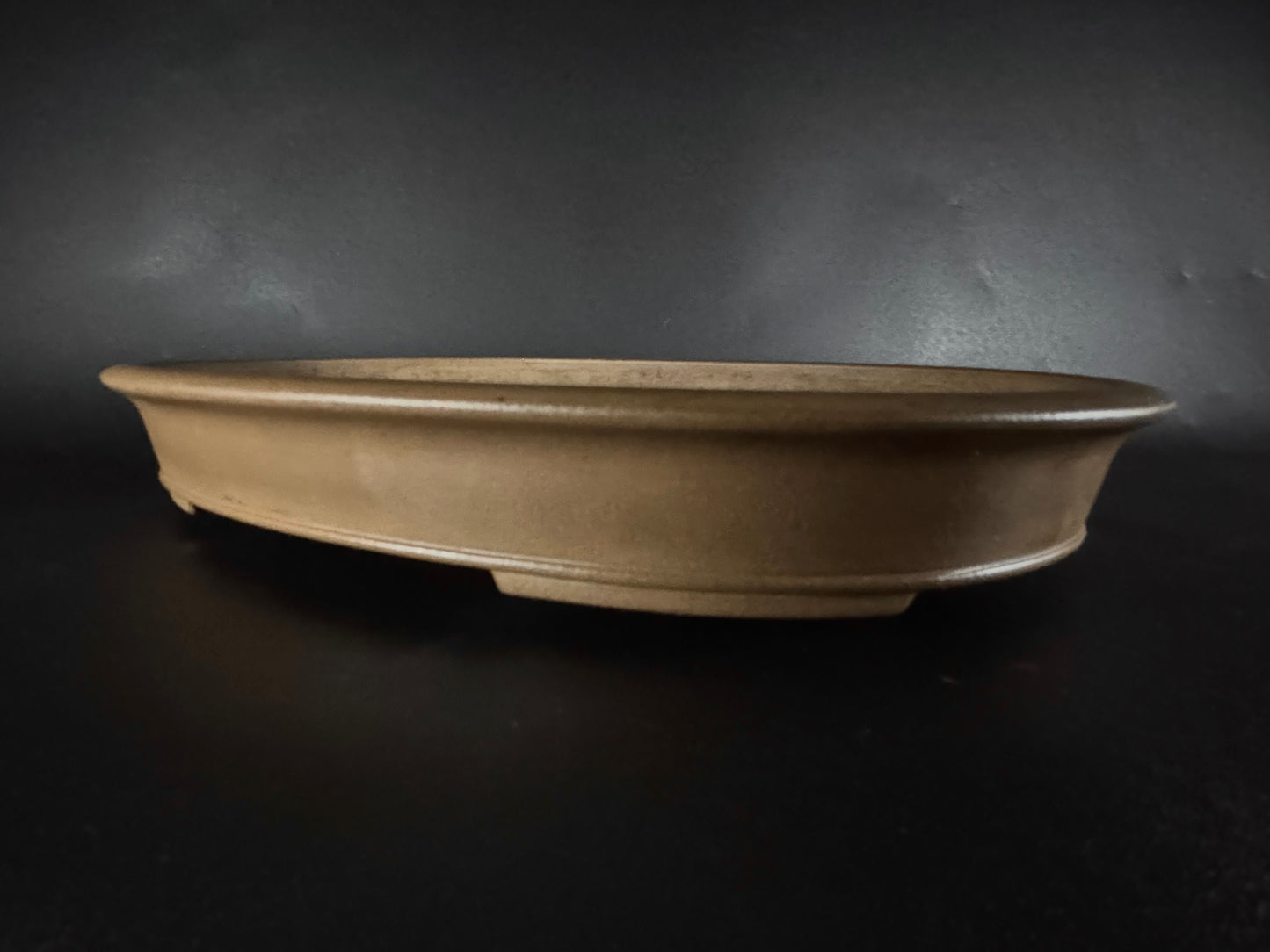KEIZAN HISADA 久山 桂山 - Seal only 印のみ - 常滑 - 61.5cm Oval Unglazed (楕円 無釉)