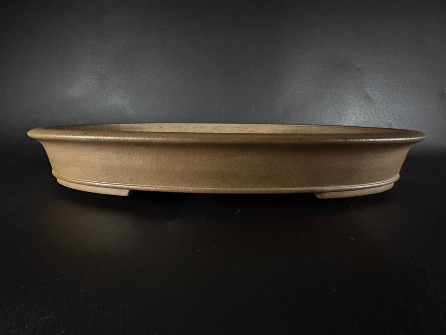 KEIZAN HISADA 久山 桂山 - Seal only 印のみ - 常滑 - 61.5cm Oval Unglazed (楕円 無釉)