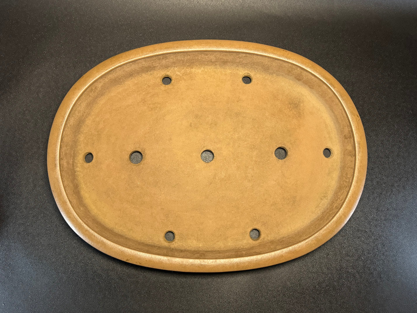 KEIZAN HISADA 久山 桂山 - Seal only 印のみ - 常滑 - 61.5cm Oval Unglazed (楕円 無釉)