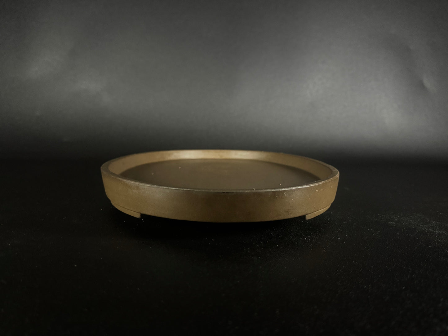 SUISHOUEN HEKISUI  翠松園 (Mizukami Shinji 水上真司) – 常滑 - 34.0 cm Oval Unglazed Suiban 無釉水盤