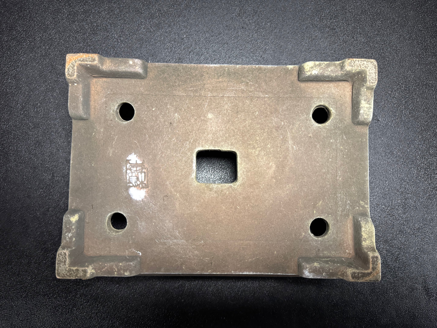 INABA TOEN – Tokoname 常滑市 – 28.5cm Rectangular 長方鉢 – Unglazed 無釉