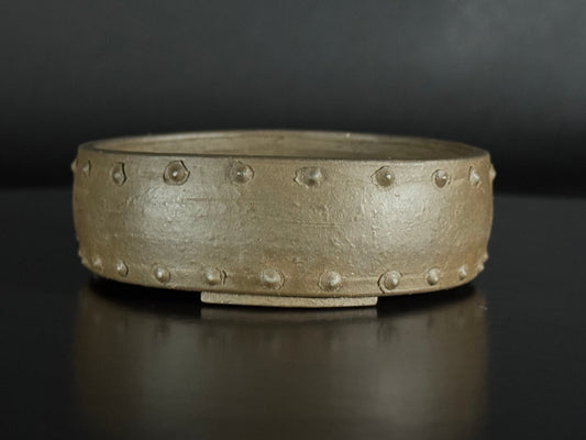 SYU-ZAN 舟山, (Suzuki Shinji (鈴木伸二)) - 愛知県 – 9.0cm Round Drum (太鼓形) Not for Sale!