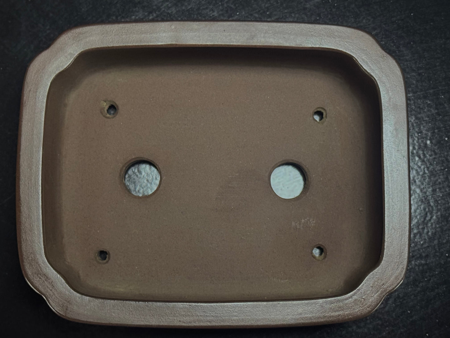 BIGEI 美芸 (Hirata Atsumi 平田あつみ) – 常滑 – 12.8cm Rectangular Unglazed 長方鉢・無釉