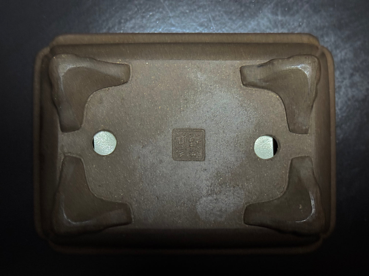 IKKO 一洸 (Watanabe Kazuhiro 渡邉一弘) – 常滑 - 15.4cm Rectangular Yakishime 焼締め / Unglazed 無釉