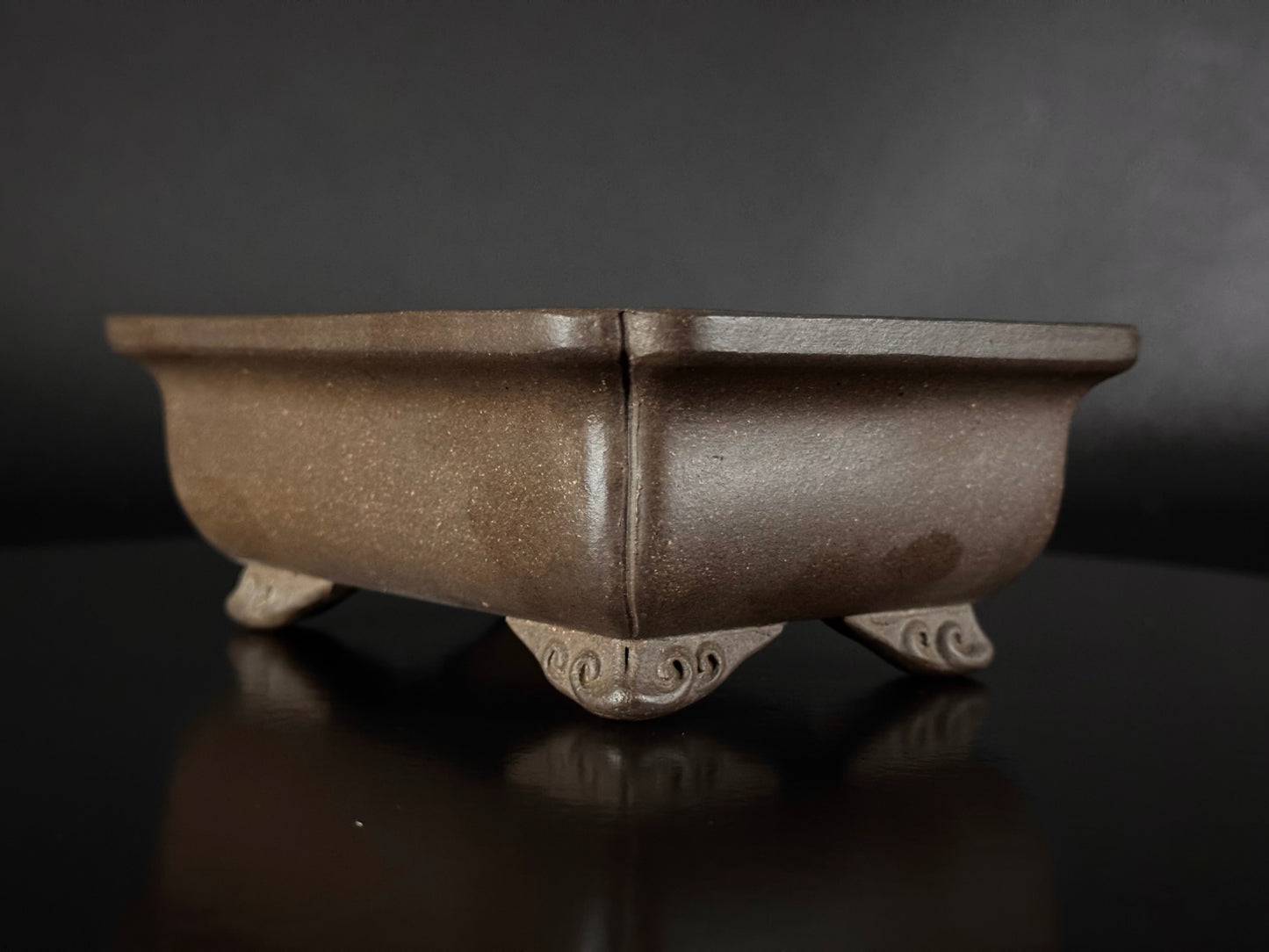 IKKO 一洸 (Watanabe Kazuhiro 渡邉一弘) – 常滑 - 15.4cm Rectangular Yakishime 焼締め / Unglazed 無釉