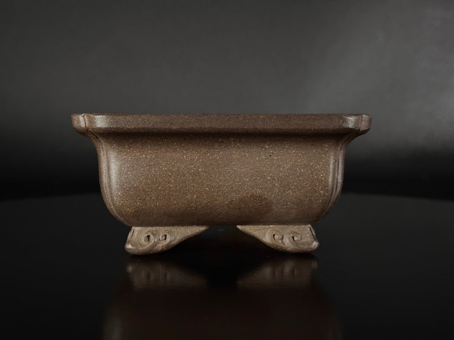 IKKO 一洸 (Watanabe Kazuhiro 渡邉一弘) – 常滑 - 15.4cm Rectangular Yakishime 焼締め / Unglazed 無釉