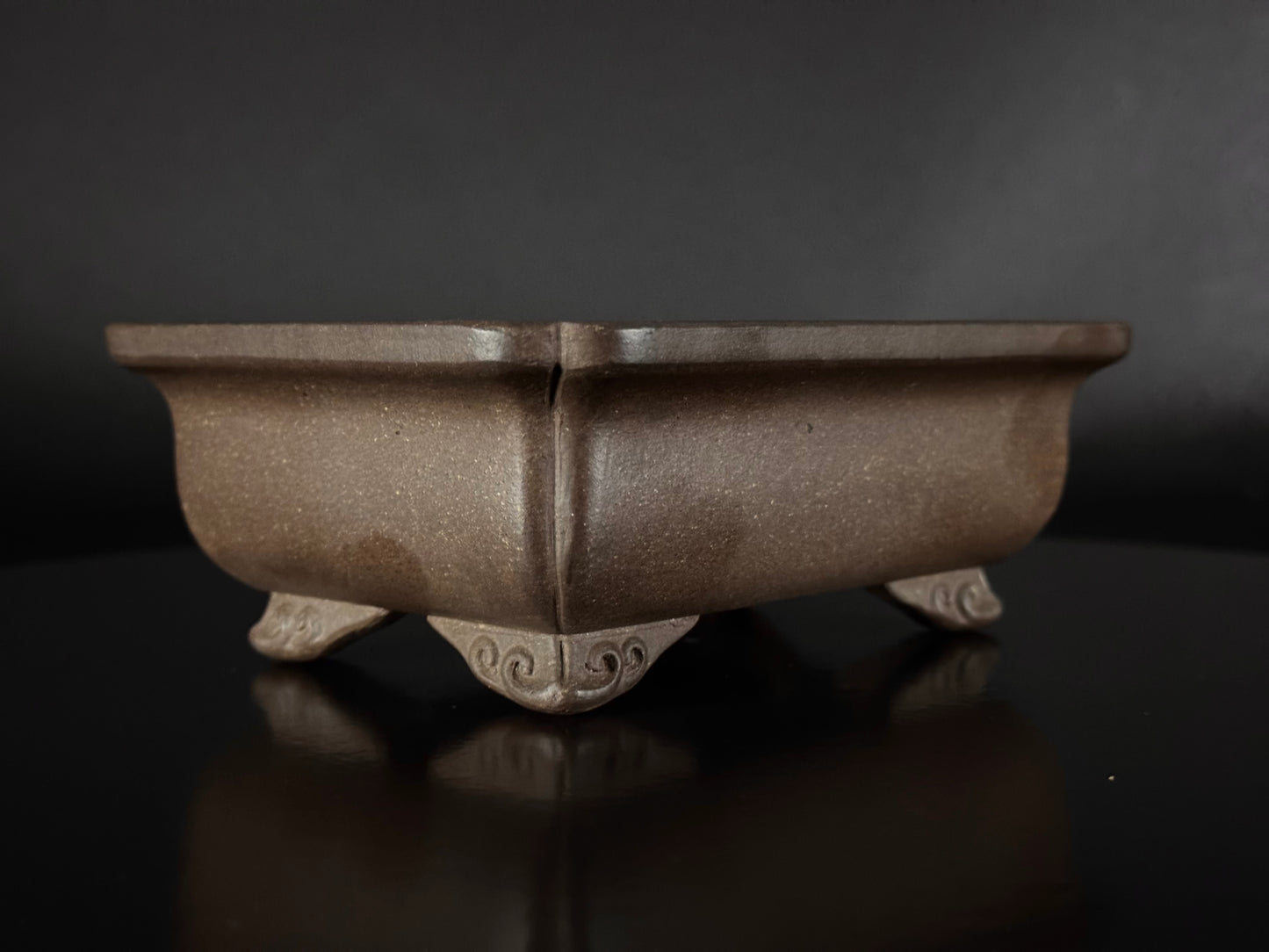 IKKO 一洸 (Watanabe Kazuhiro 渡邉一弘) – 常滑 - 15.4cm Rectangular Yakishime 焼締め / Unglazed 無釉
