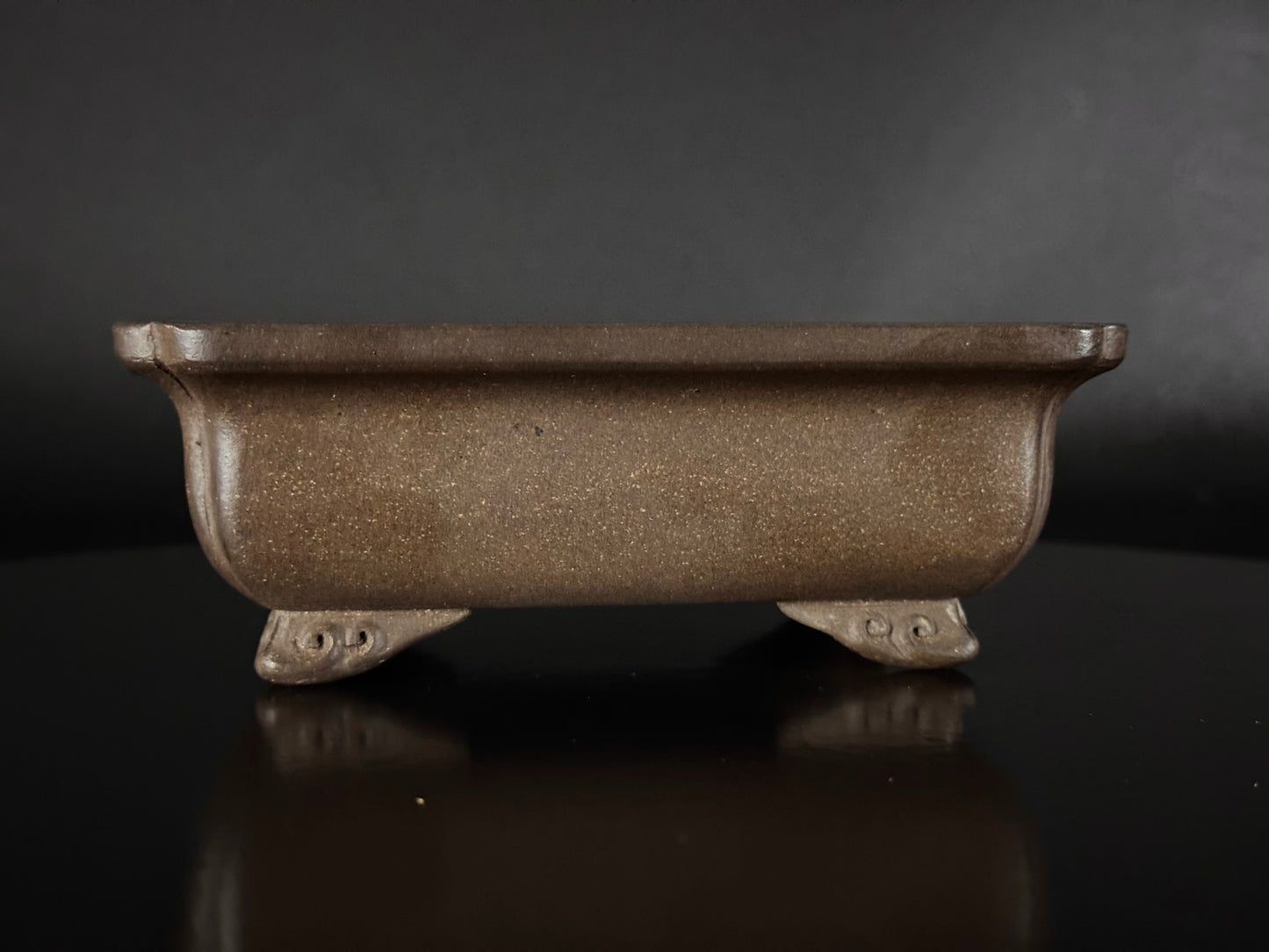 IKKO 一洸 (Watanabe Kazuhiro 渡邉一弘) – 常滑 - 15.4cm Rectangular Yakishime 焼締め / Unglazed 無釉